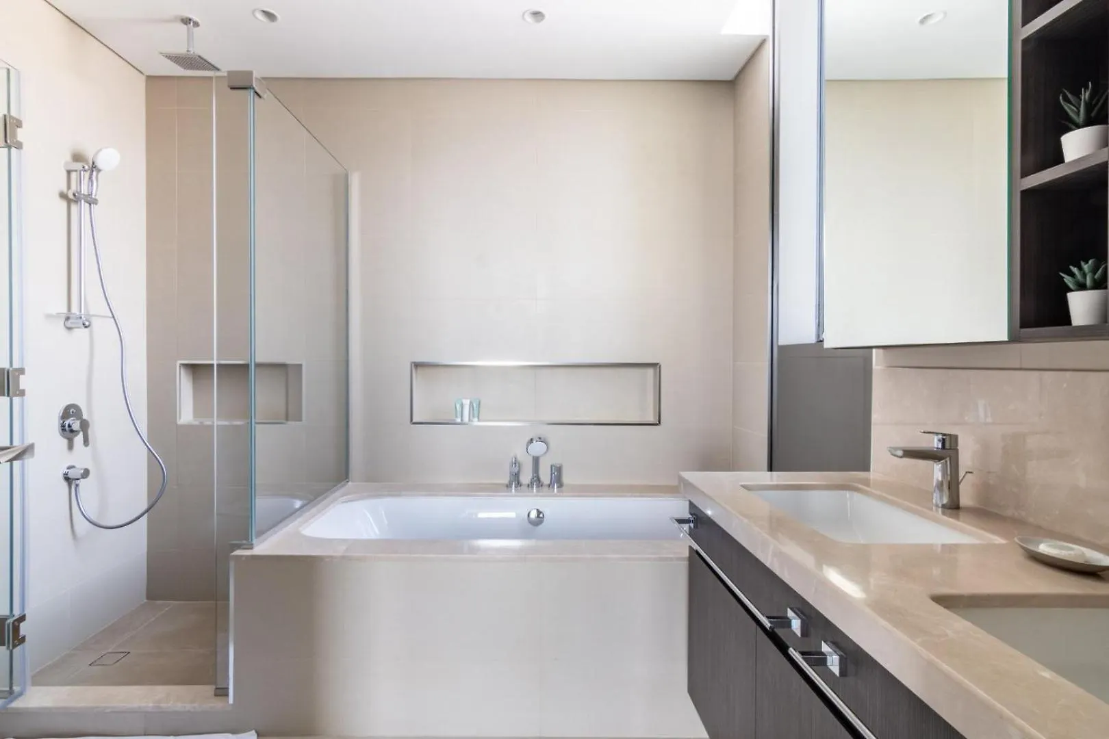 두바이 Guestready - Luxury Tower With Burj Khalifa View 아파트 아랍에미리트